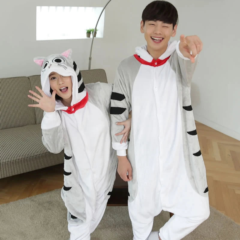 Animal Pajamas Party Wear Daily Carton Outfit - Minihomy