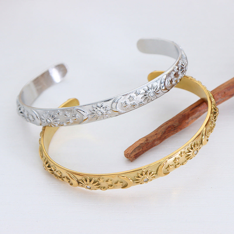 Inlaid Zircon Bracelet: Perfect All-Matching Accessory for Women - Minihomy