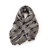 Women's Houndstooth Warm Scarf