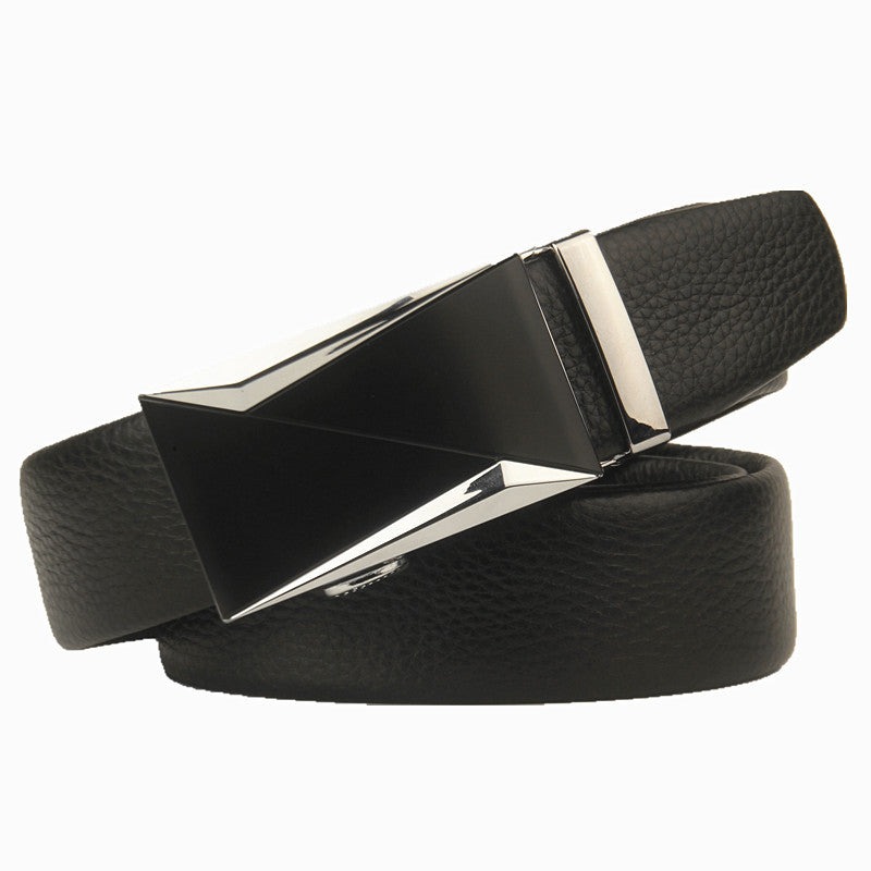 Men's Plus Size Extended Belt with Automatic Buckle