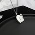 Little Ghost Pair Necklace Creative Pendant Cartoon Couple Pendant - Minihomy