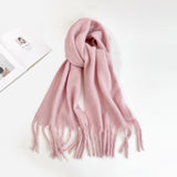 Women's Autumn And Winter Mohair Scarf