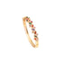 Copper Micro Inlaid Zircon Women's Net Red Leaf Bracelet - Minihomy