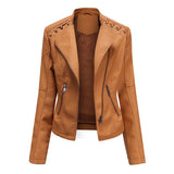 Youth European And American Women's Clothing Leather Short Jacket