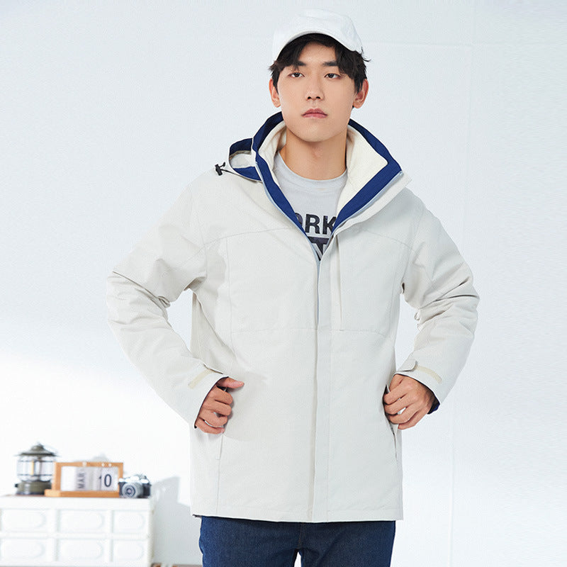 Three-in-One Removable Thick Warm Jacket