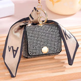 Coin Purse Diamond Mini Bag: Chic and Compact Accessory