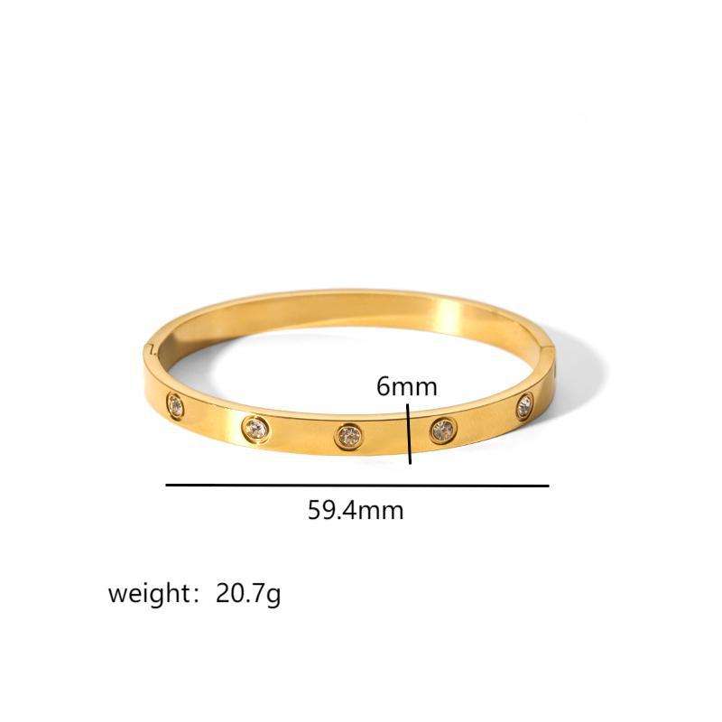 Ins Style Titanium Steel Bracelet Six-pointed Star Buckle - Minihomy