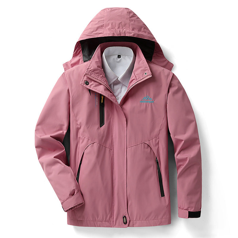 Men's And Women's Outdoor Thin Waterproof Jacket - Minihomy