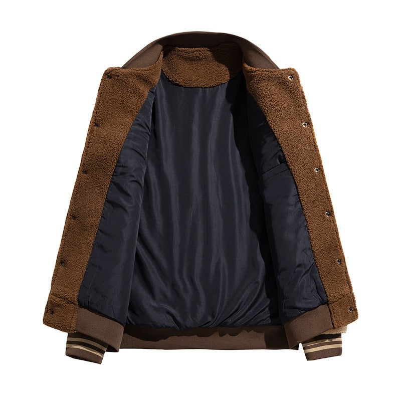 Cashmere Warm Cold-resistant And Handsome Youth Casual Jacket