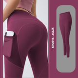 Yoga Pants Women With Pocket Leggings Sport Girl Gym Leggings