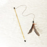 Pet Dog Cat Toy Feather Funny Cat Stick