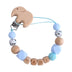 Baby Products Cartoon Animal Beech Pacifier Clip - Minihomy