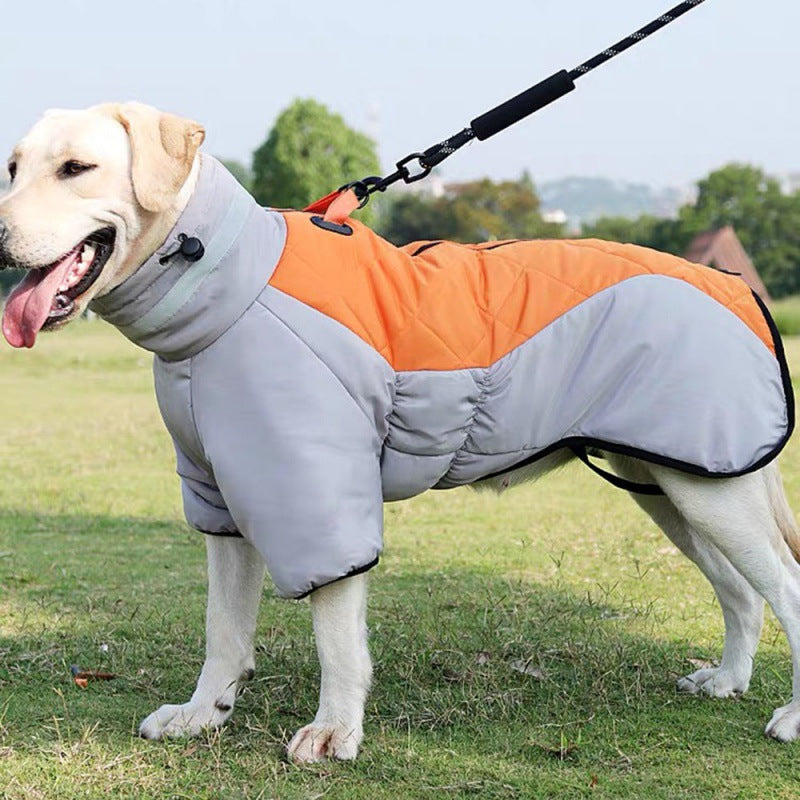 Winter Dog Coat - Waterproof Pet Clothes for Medium to Large Dogs