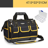 Hand-held Tool Multifunctional Canvas Thick Wear-resistant Tool Bag