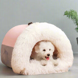 Splicing Portable Pet Bed Portable Warm