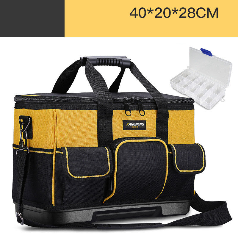 Hand-held Tool Multifunctional Canvas Thick Wear-resistant Tool Bag