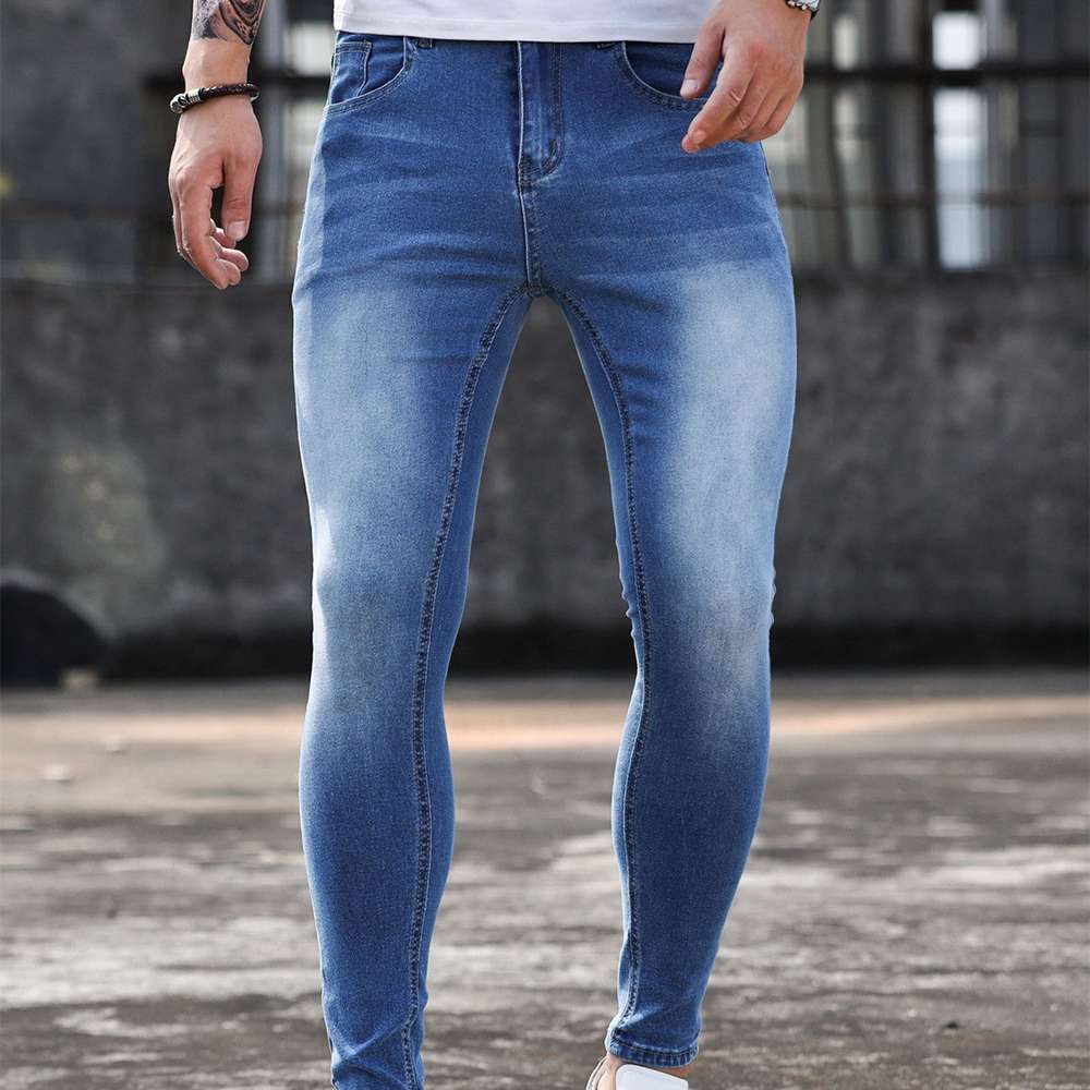 Men's Casual Stretch Skinny Jeans for Men - Minihomy