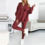 3pcs Women's Sports Suit: Hooded Sweatshirt, Vest, and Slim Trousers