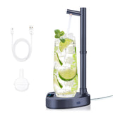 Automatic Water Dispenser for Desk - Rechargeable Water Bottle with Stand - Minihomy