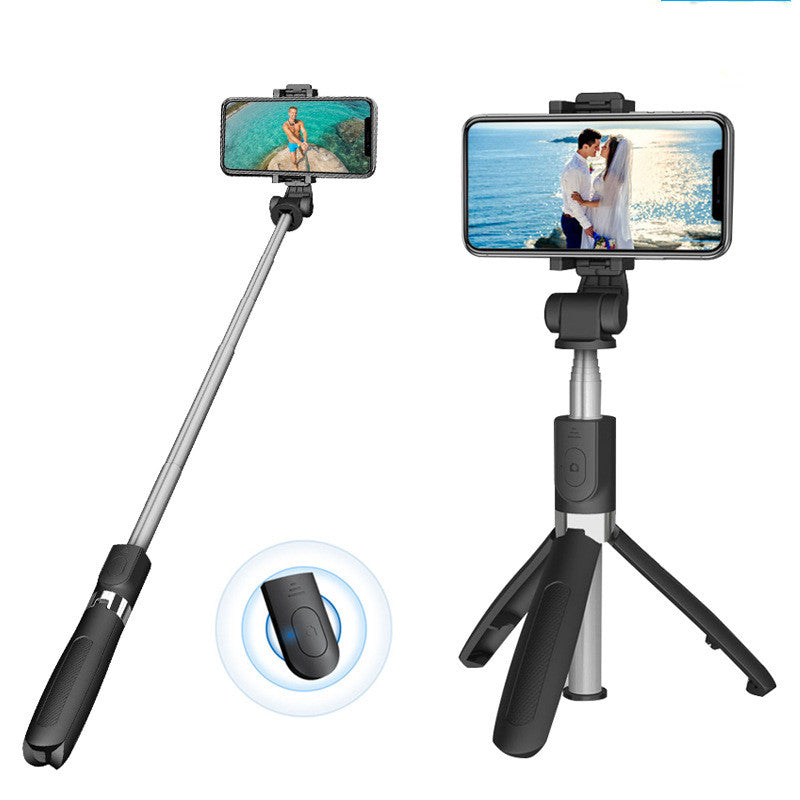 Bluetooth Selfie Stick with Mobile Remote Control Tripod - Compatible with iPhone Models