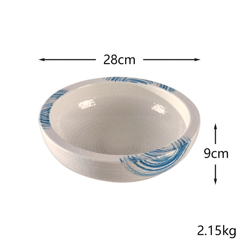 Kitchen Large Bowl - Household - Japanese Porcelain - Minihomy