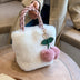 Plush Fashion Girl Cherry Handbag - Minihomy