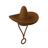 Style Straw Covers Cap - Novelty Cowboy Hat Shaped Toppers