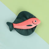 Cat Toys Canvas Simulation Mint Fish Tease Cat Stick Molars Pet Supplies