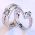 Men's And Women's Tail Rings Heart-shaped Couple Rings - Minihomy