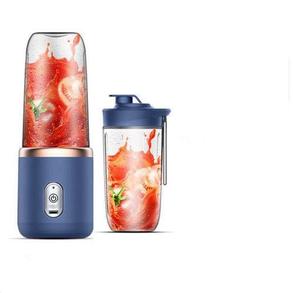 6-Blade Portable Blender - Mini Juicer Cup Extractor Smoothie USB Charging Fruit Squeezer