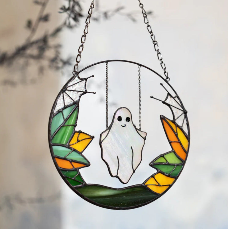 Halloween Color Metal Pendant - Minihomy