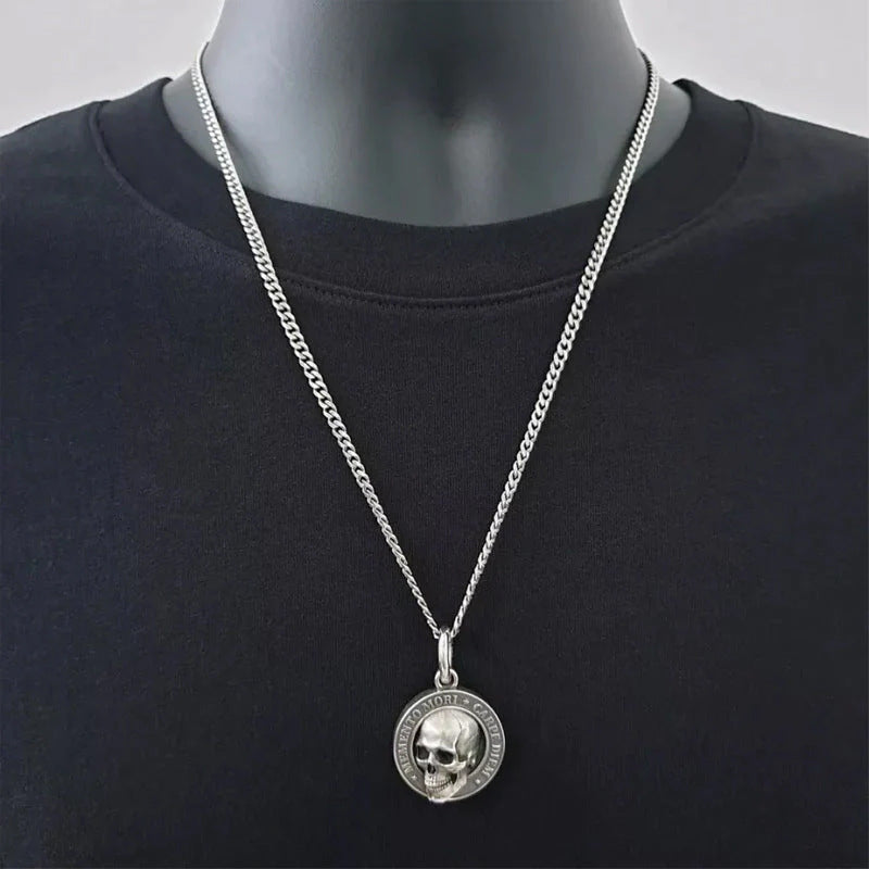 Halloween Skull Necklace Personality - Minihomy