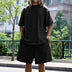 Men's Summer Sports Suit - 2 Piece Short Sleeve T-Shirt & Shorts Set with Pockets - Minihomy