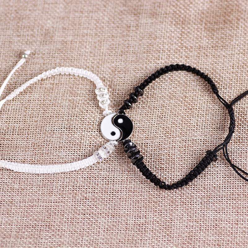 A Pair Of Gossip Bracelets Braided Rope Bracelet - Minihomy