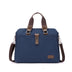 Men's Business Casual Oxford Cloth Handheld One Shoulder Canvas Briefcase - Minihomy