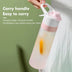 700ml Spray Water Bottle - Large Capacity Sports Bottle with Handle Strap - Minihomy