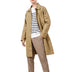 Men's Single-breasted Casual Mid-length Trench Coat: Your Stylish Companion - Minihomy