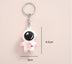 Cartoon Astronaut Keychain PVC Pendant - Minihomy