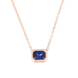 Ins Style Color Cube Sugar Zirconium Clavicle Chain: Elevate Your Style with Elegance