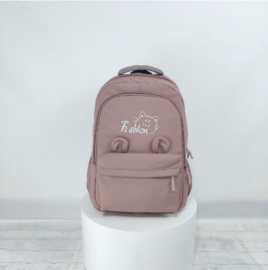 Large Capacity School Backpack: Casual & Multi-Functional