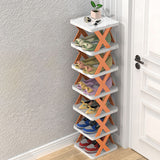 Multi-layer Creative Shoe Rack Household Installation-free Folding - Minihomy