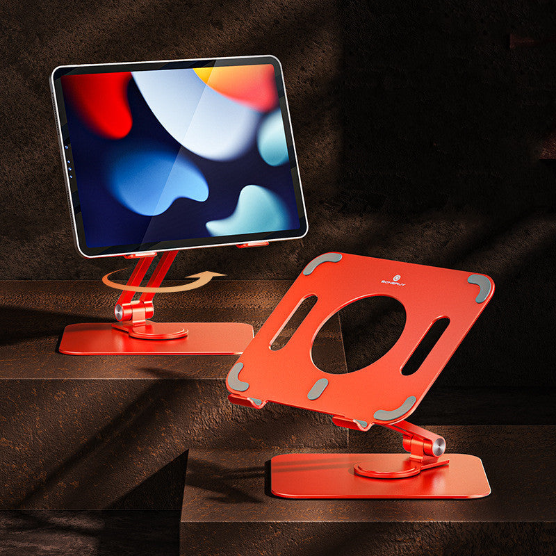 Rotating iPad Tablet Stand - 360° Foldable Design