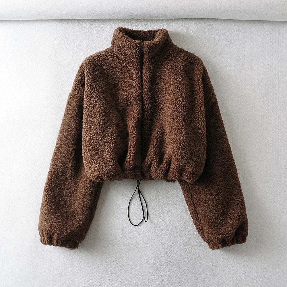 Autumn And Winter Warm Woolen Coat Women