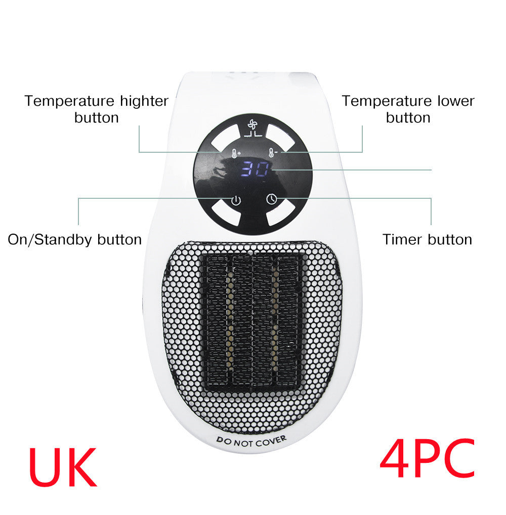 Desktop Space Heater: Multifunctional & Portable for Home & Office - Minihomy