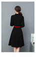 Long sleeved winter dresses - Minihomy