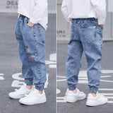 Boys' Jeans Spring And Autumn Models - Minihomy