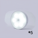 USB Rechargeable Motion Sensor Light - Wireless LED Puck Light for Kitchen Cabinet Lighting and Night Lamp