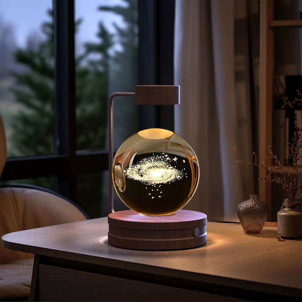 Crystal Ball Cosmic Dinosaur Indoor Night Light - Minihomy