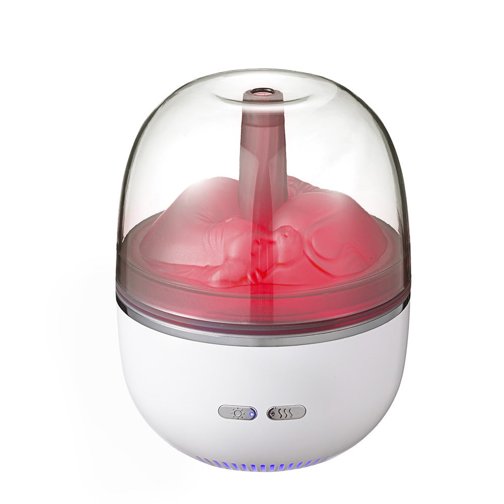 Air Humidifier Essential Oil Ultrasonic Aromatherapy Atomizer with Colorful Light - Minihomy