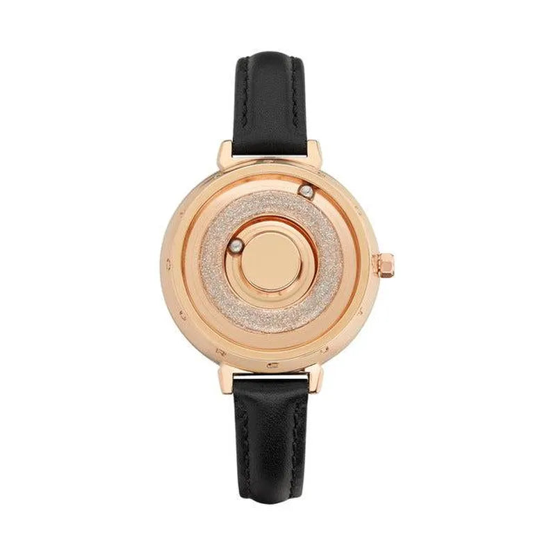 Magnetic gold clock luxury women's watch quartz women's watch